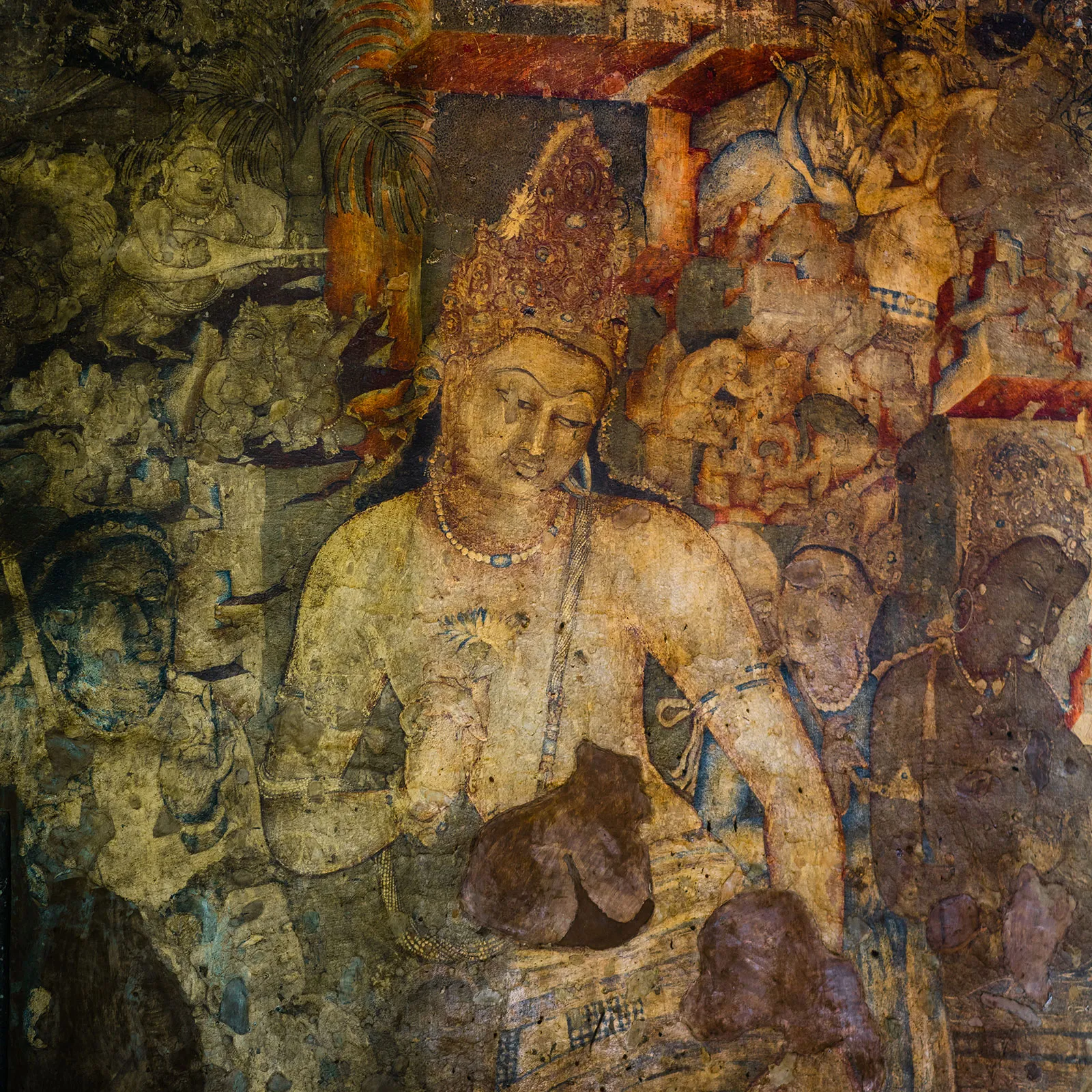 Cave 1 Padmapani Bodhisattva
